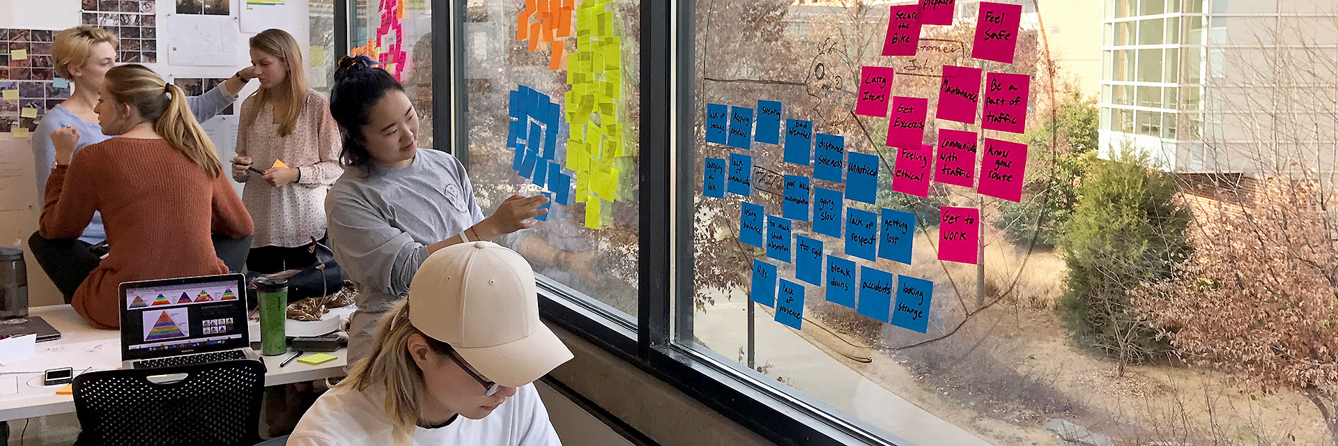 Industrial Design students learn ideation in our studios that overlook Midtown, Atlanta