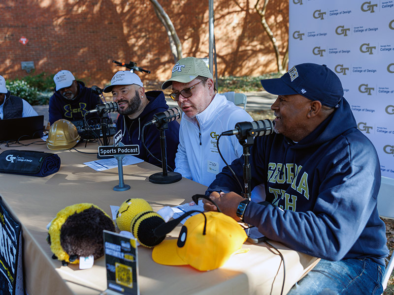 Jeff Albert, center, and the Water Boyz podcast